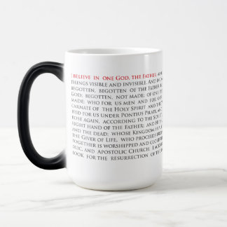 Orthodoxe Christliche Nicene Creed Morphing Tasse 