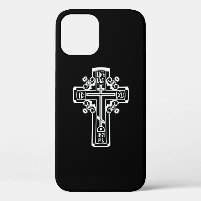 Orthodoxe Christliches Kreuz Case-Mate iPhone Hülle (Rückseite)