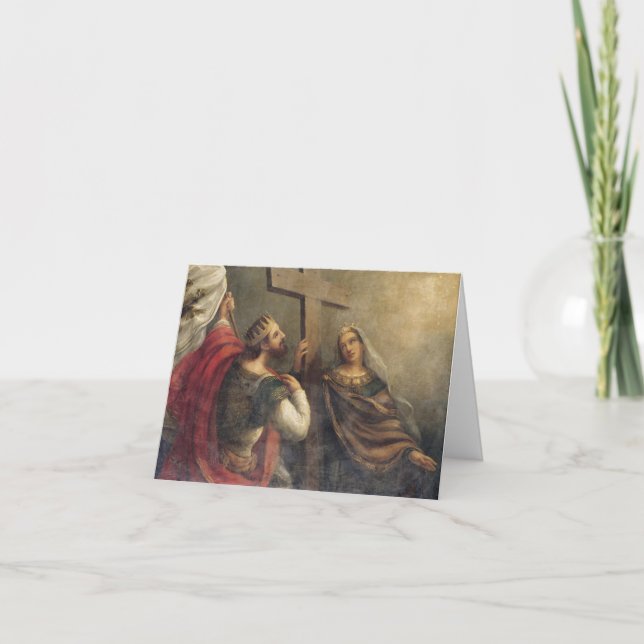 Orthodoxe Feier des Kreuzes/Heiligen Kreuzes Karte (Vorderseite)