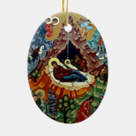 Orthodoxe Geburt Keramikornament