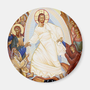 Orthodoxe Ikone der Anastasis Auferstehung Magnet