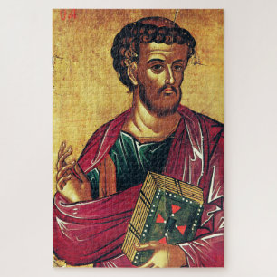 Orthodoxe Ikone des Evangelisten Lukas Puzzle