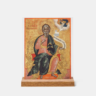 Orthodoxe Ikone des heiligen Apostels Andreas Acrylschild