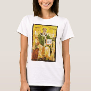 Orthodoxe Ikone des Heiligen Athanasius von Alexan T-Shirt