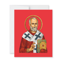 orthodoxe Ikone des Heiligen Nikolaus