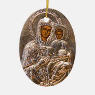 Orthodoxe Ikone Keramik Ornament