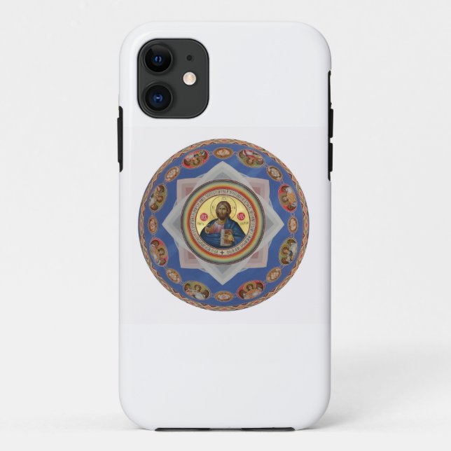 orthodoxe Ikone Kirche Heilige Heilige Case-Mate iPhone Hülle (Rückseite)