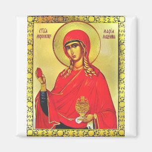 Orthodoxe Ikone Saint Mary Magdalene Magnet
