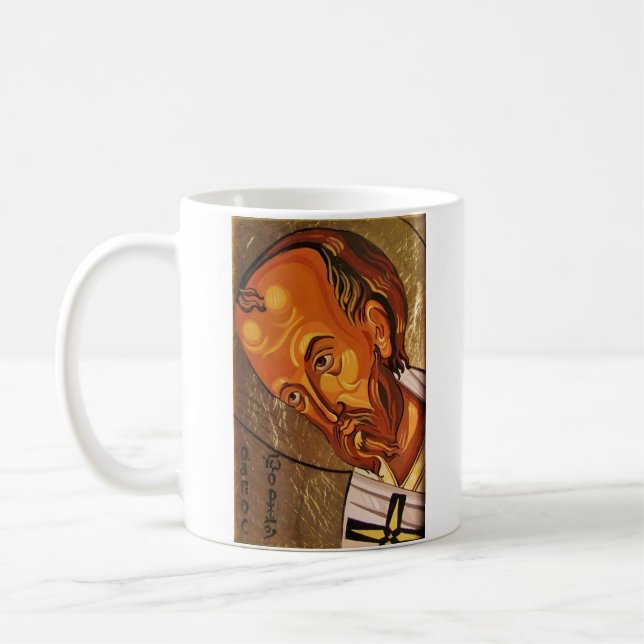 Orthodoxe Ikonen-Tasse Johannes Chrysostom Kaffeetasse (Links)