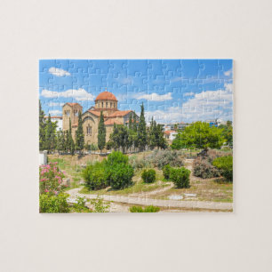 Orthodoxe Kathedrale in Athen, Griechenland Puzzle