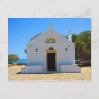 Orthodoxe Kirche in Gouves, Kreta Postkarte