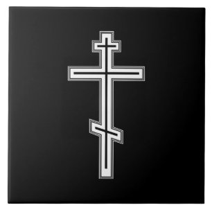Orthodoxe Kreuz Fliese