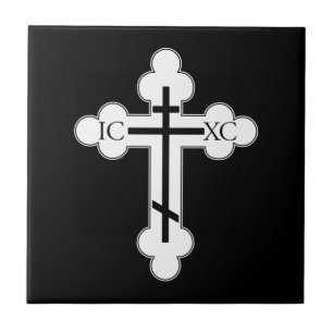 Orthodoxe Kreuz Fliese