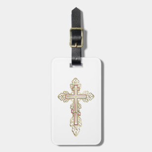 Orthodoxe Kreuz Gepäckanhänger