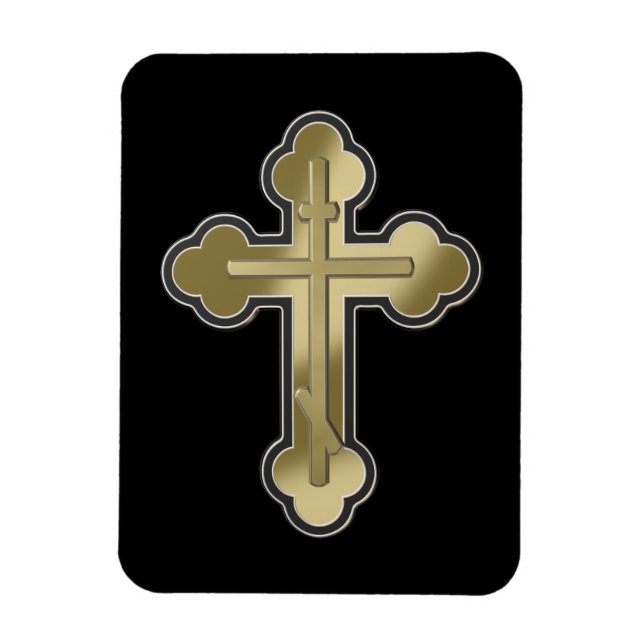 Orthodoxe Kreuz Magnet (Vertikal)