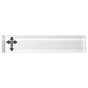 Orthodoxe Kreuz Namensplakette