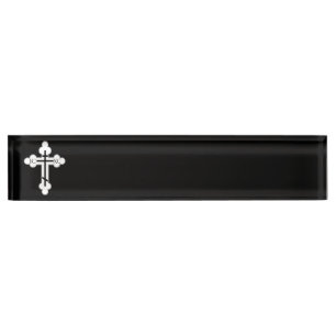 Orthodoxe Kreuz Namensplakette