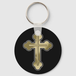 Orthodoxe Kreuz Schlüsselanhänger