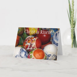 Orthodoxe Osterkarte/Pascha Feiertagskarte