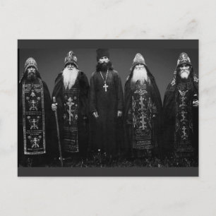 Orthodoxe Schemamonks Postkarte