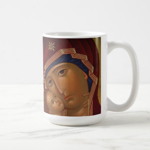 Orthodoxe WeihnachtsTasse mit Ikonen Tasse