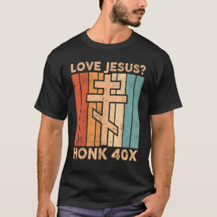 Orthodoxen Orthodoxen Liebe Jesus Honk 40X T-Shirt