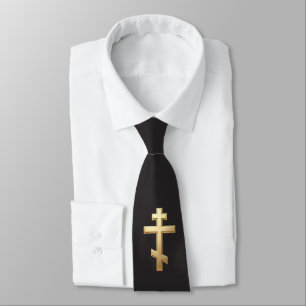 Orthodoxenkreuz Krawatte