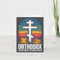 Orthodoxer Christ fragt mich über das Nicänische G