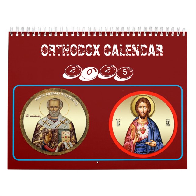 Orthodoxer Kalender 2025 (Titelbild)