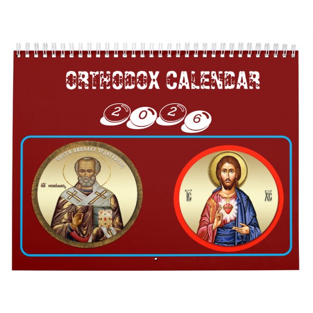 Orthodoxer Kalender 2025 (Titelbild)