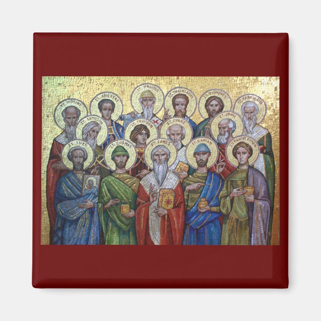 Orthodoxer Magnet für Heiler und Unmerzenarien (Vorne)