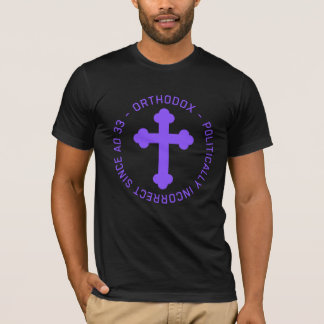 Orthodoxes Christliches Kreuz seit AD 33 falsch T-Shirt