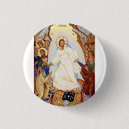 Orthodoxes Symbol der Anastasenresurrektion Button