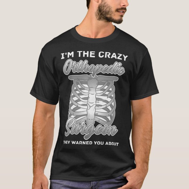 Orthopädie Chirurgin Knochen Orthopädie Mediziner T-Shirt (Vorderseite)