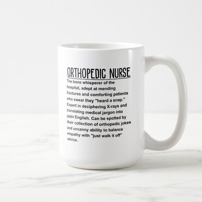 Orthopädie Kaffeetasse (Rechts)