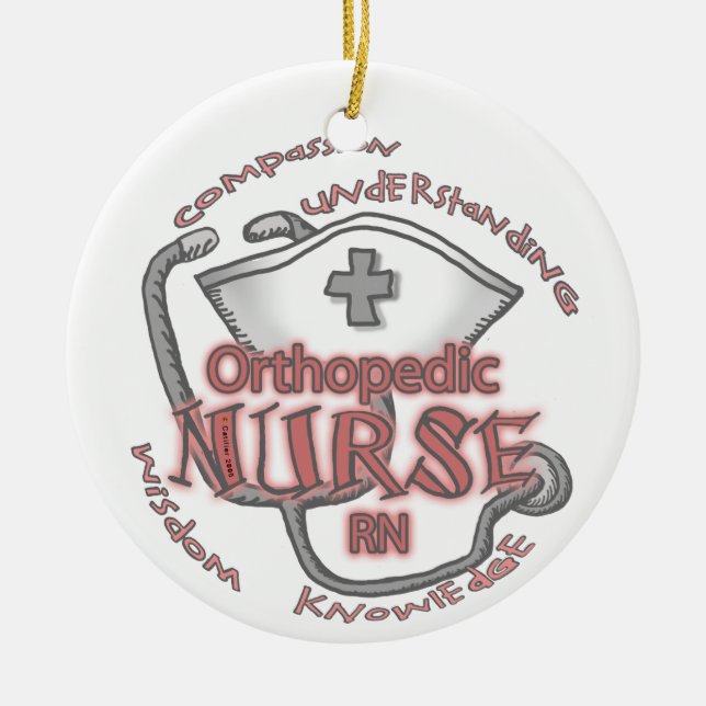 Orthopädie Nurse Axiom Keramikornament (Vorne)