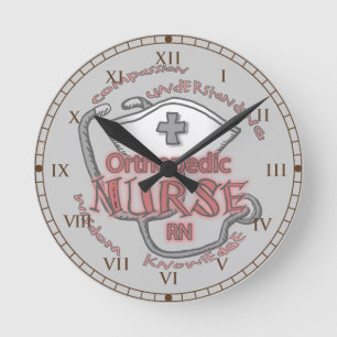 Orthopädie Nurse Axiom Runde Wanduhr