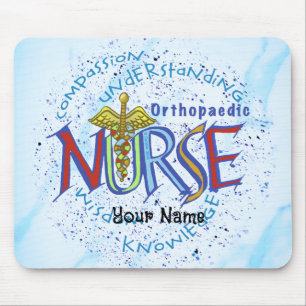 Orthopädie Nurse Motto mousepad
