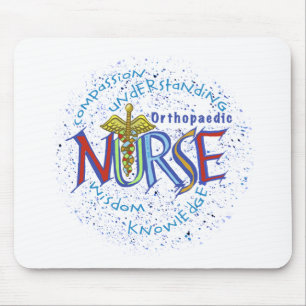 Orthopädie Nurse Motto mousepad