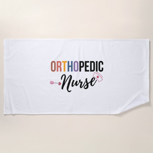 Orthopädie Strandtuch (Vorderseite)