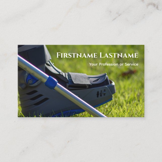 Orthopädische Versorgung und orthopädische Ausrüst Visitenkarte (Vorderseite)