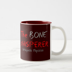 Orthopädischer Arzt "der KnochenWhisperer " Zweifarbige Tasse