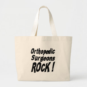 Orthopädischer Chirurg-Felsen! Taschen-Tasche Jumbo Stoffbeutel