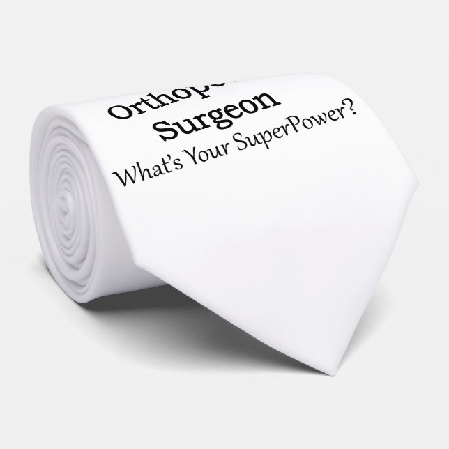 Orthopädischer Chirurg Krawatte (Gerollt)