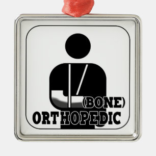 ORTHOPÄDISCHER DOKTOR CHRISTMAS ORNAMENT BONE