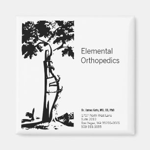 Orthopädischer gekrümmter Baum Magnet