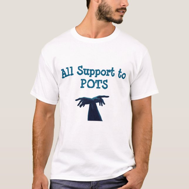 Orthostatische Tachykardie-Syndrom / POTS T-Shirt (Vorderseite)