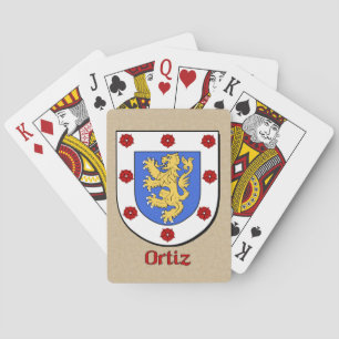 Ortiz Heraldic Shield Spielkarten