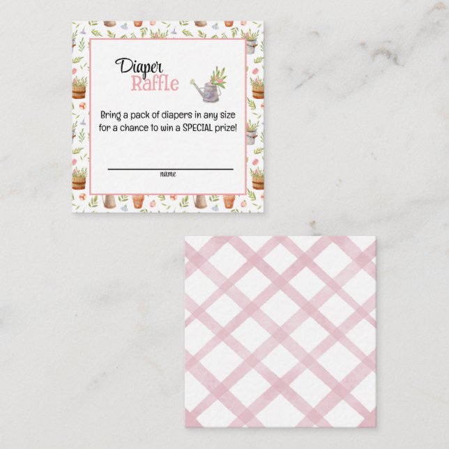 Örtlich angelegte Windlerkarte Begleitkarte (Vorne/Hinten)