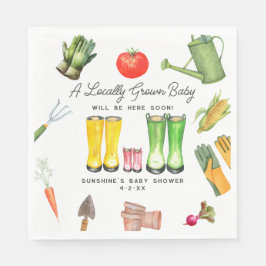 Örtlich gezüchtete Pink Boots Gemüsegüterdusche Serviette